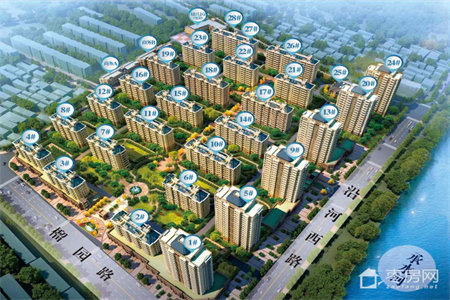 城东七彩阳光城电梯精装3室2厅2卫飞机户型带车库182万